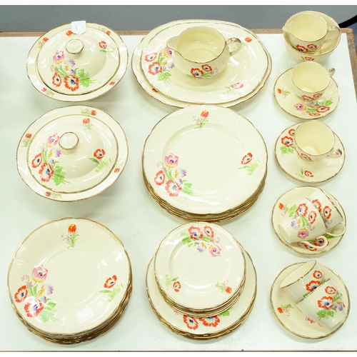 Appraisal: An Alfred Meakin Forsyth dinner service c the service including