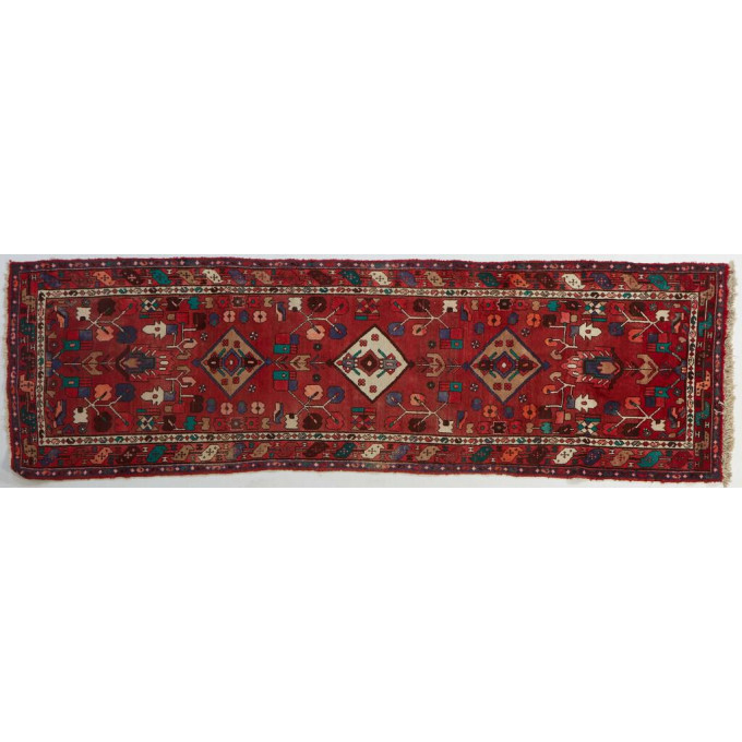 Appraisal: Oriental Tribal Runner ' x ' Provenance from the Estate