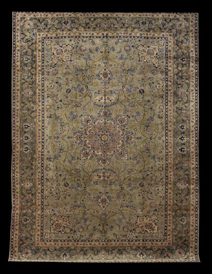 Appraisal: Kashan Carpet ' x '