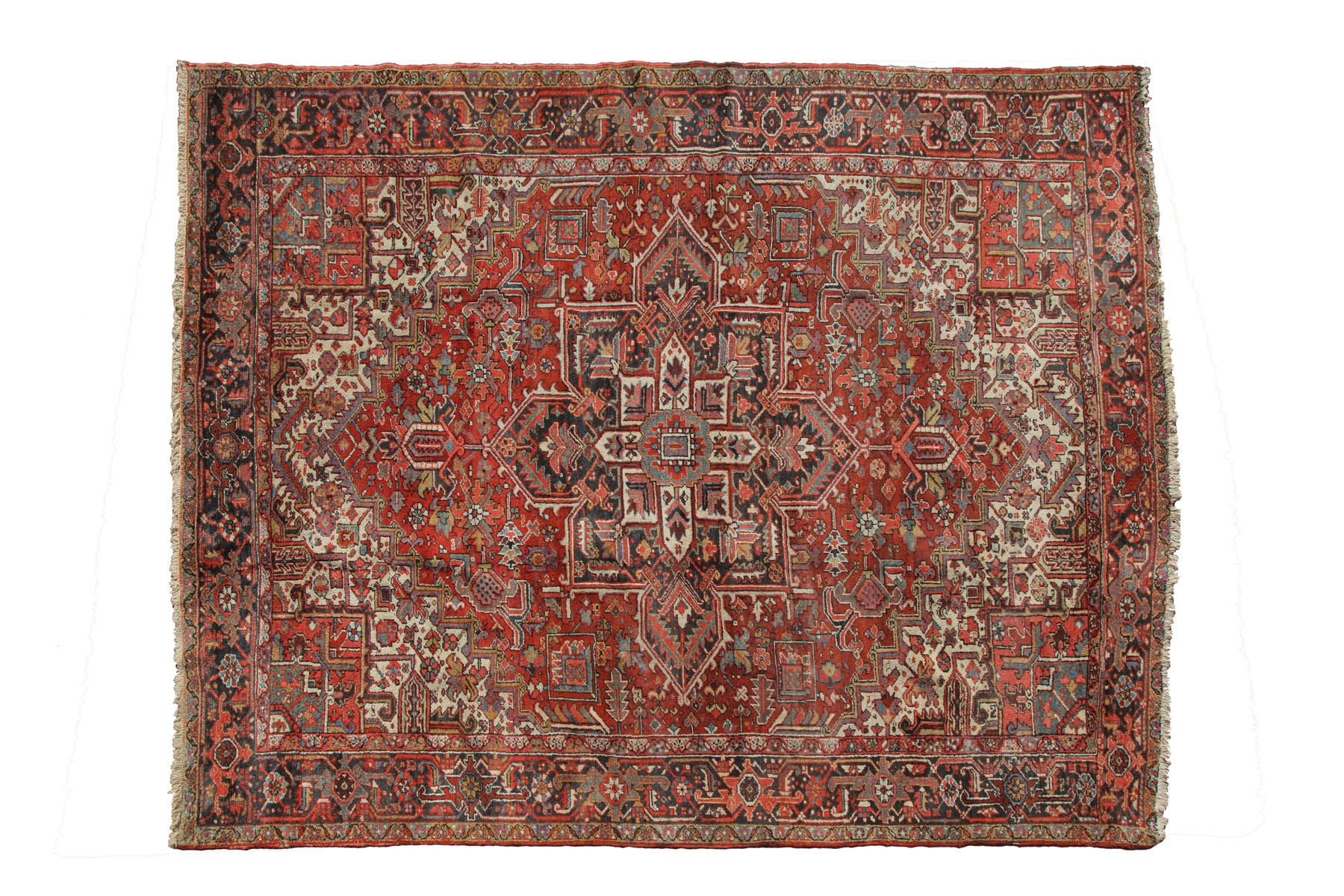 Appraisal: ORIENTAL RUG Third quarter- th century Room size Heriz '