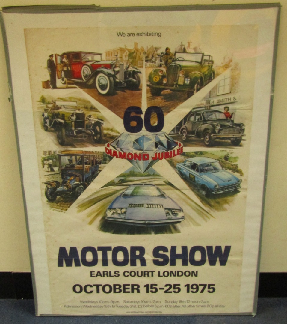 Appraisal: A Motor Show poster th International Motor Exhibition Earls Court