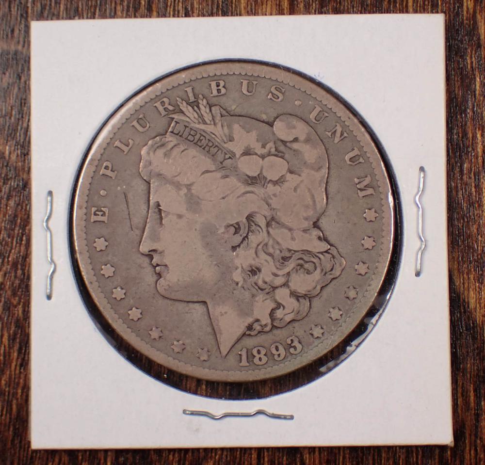 Appraisal: CARSON CITY SILVER MORGAN DOLLAR -CC