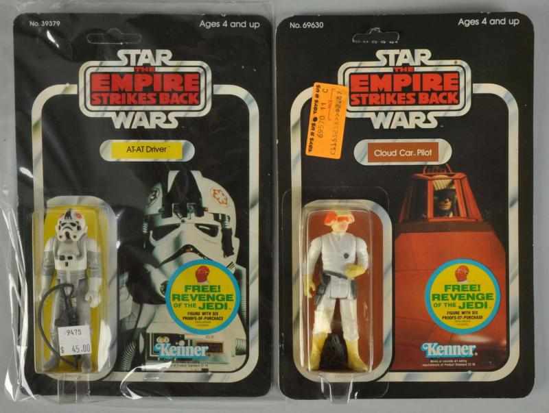 Appraisal: Lot of Star Wars Carded Figures Description Empire Strikes Back