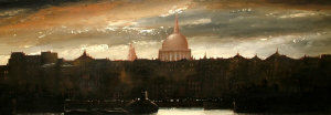 Appraisal: Edward M Elliott mid-late th century- Panoramic view of the