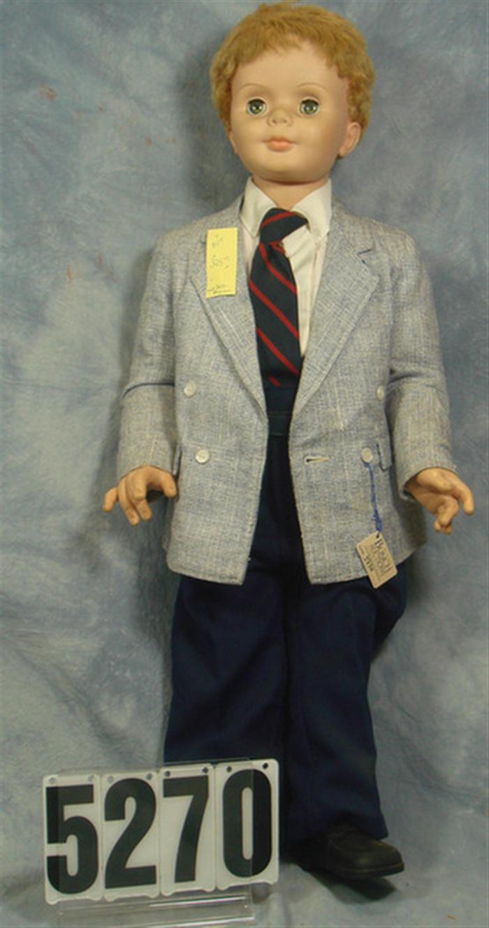 Appraisal: Patti PlayPal boy doll unmarked blonde hair and green eyes