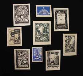 Appraisal: Feint Adrian A Collection of Book Plates including plates for