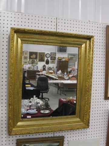 Appraisal: Victorian Gilt Framed Mirror '' x ''