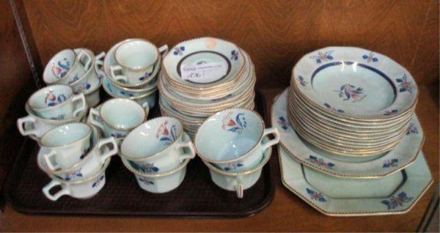 Appraisal: Adams Calyx Ware Porcelain Large lot From a New Rochelle