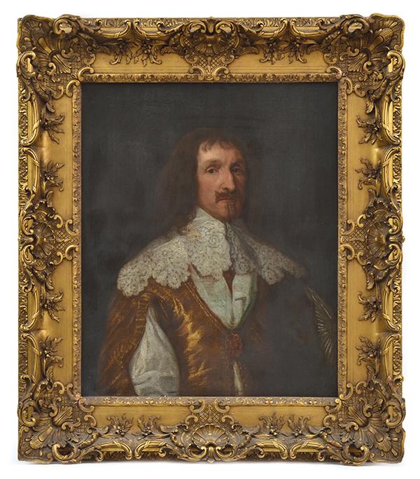 Appraisal: in the manner of ANTHONY VAN DYKE TH CENTURY Portrait