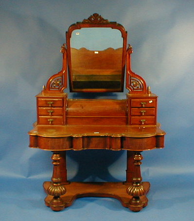 Appraisal: A Victorian mahogany Duchess dressing table