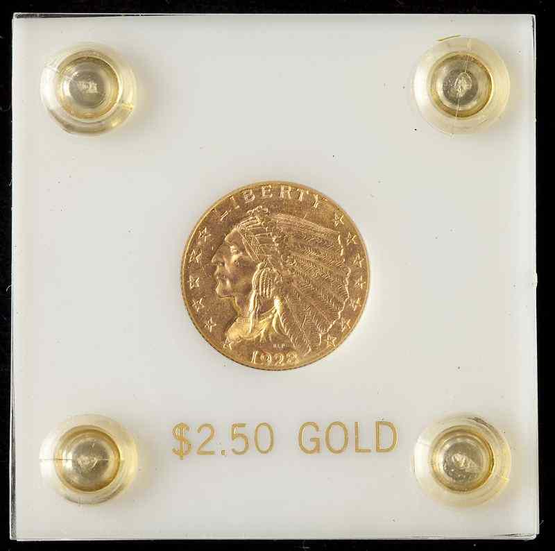 Appraisal: Uncirculated Indian Head Gold Coinuncertified g BU retaining considerable luster