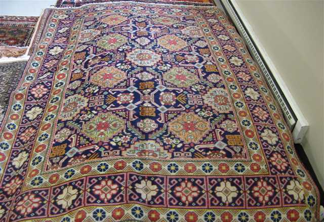 Appraisal: PERSIAN TABRIZ CARPET ' x '