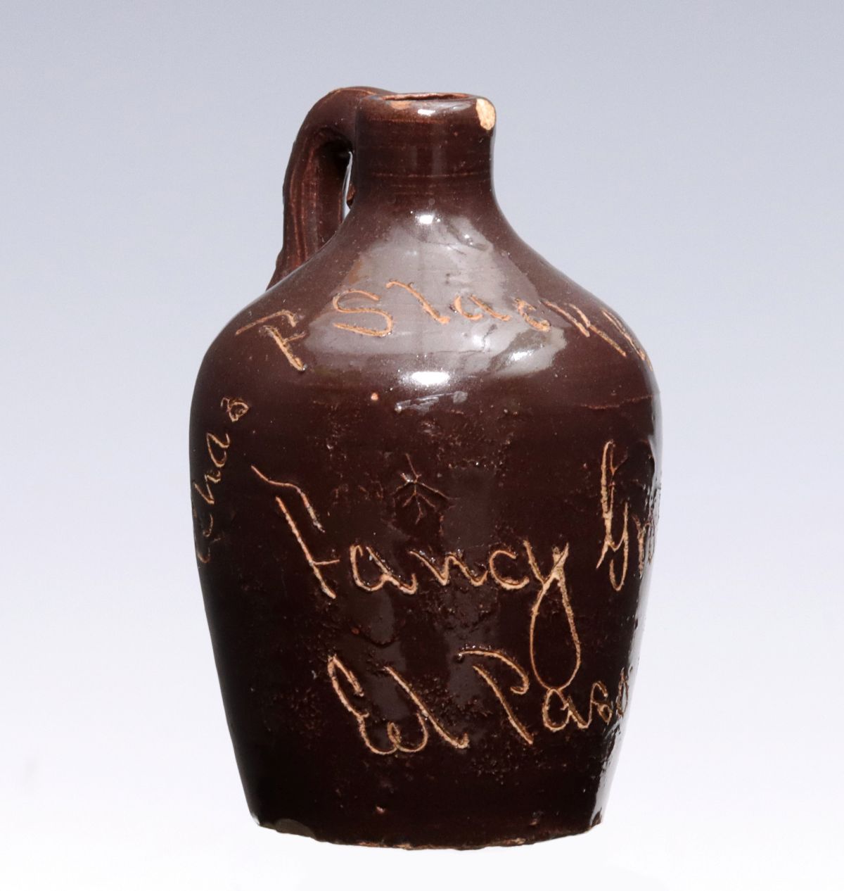 Appraisal: EL PASO TEXAS STONEWARE MINI JUG