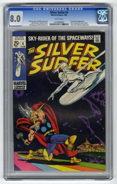 Appraisal: Silver Surfer CGC Marvel Comics Stan Lee story with John