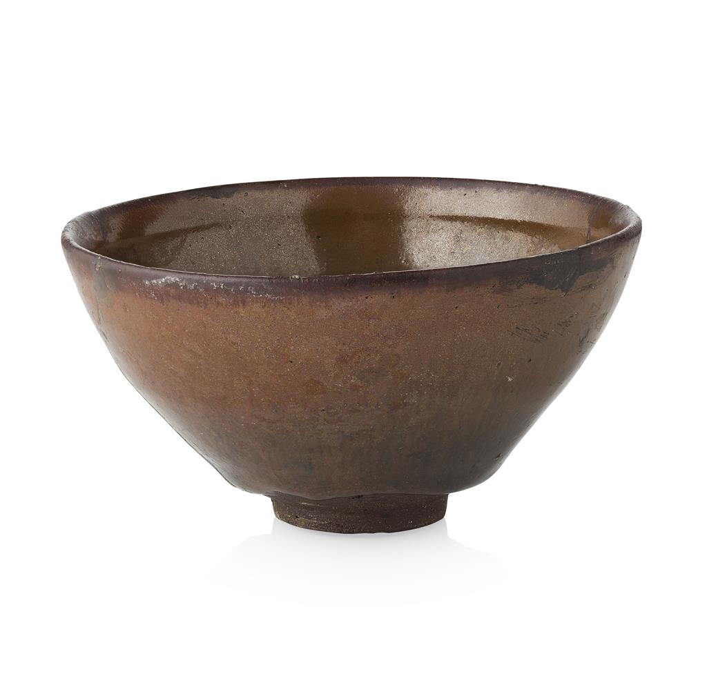 Appraisal: JIANYAO HARE'S FUR TEABOWL SONG DYNASTY the flared sides covered