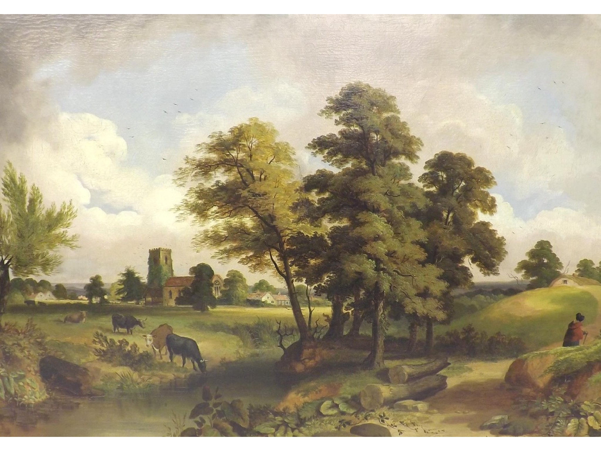 Appraisal: Circle of William T Such th century - Landscape with