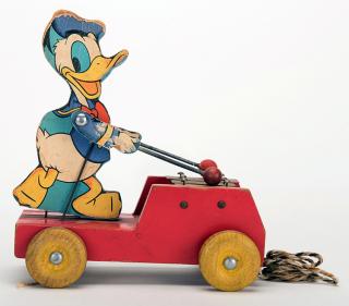 Appraisal: Donald Duck Pull Toy Donald Duck Pull Toy England Chad