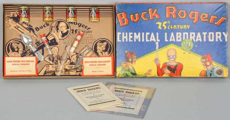 Appraisal: Buck Rogers th Century Chemical Laboratory Set Description Made by