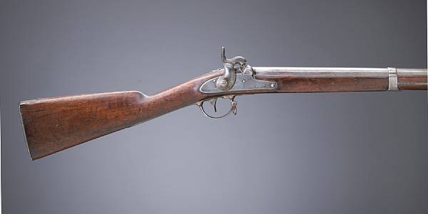 Appraisal: A rare U S Model percussion cadet musket The inch