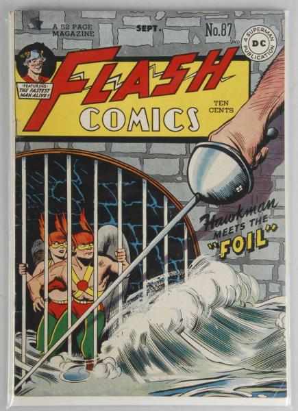 Appraisal: Flash Comics No Description This comic maintains most cover gloss