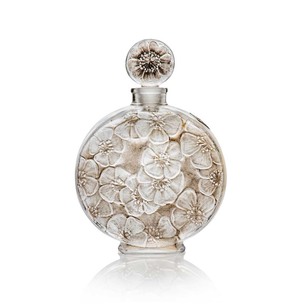 Appraisal: REN LALIQUE FRENCH - CHYPRE AMBR SCENT BOTTLE VOLNAY designed