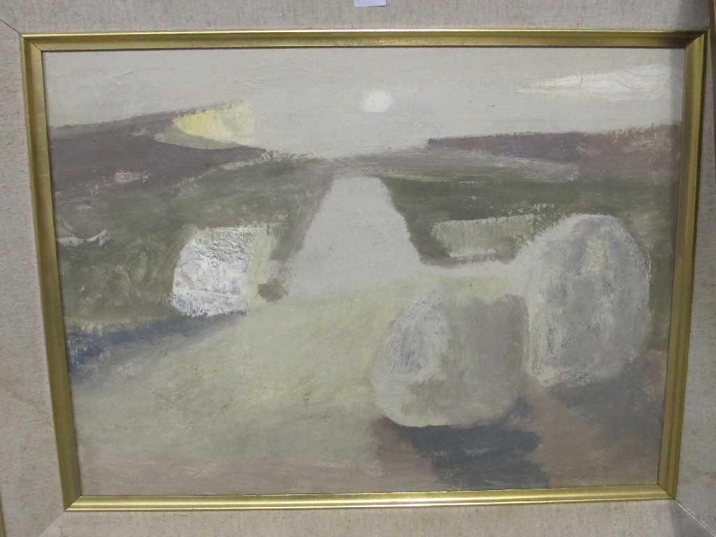 Appraisal: JAMES CUMMING RSA RSW Oil on canvas 'Skye Landscape' Aitken