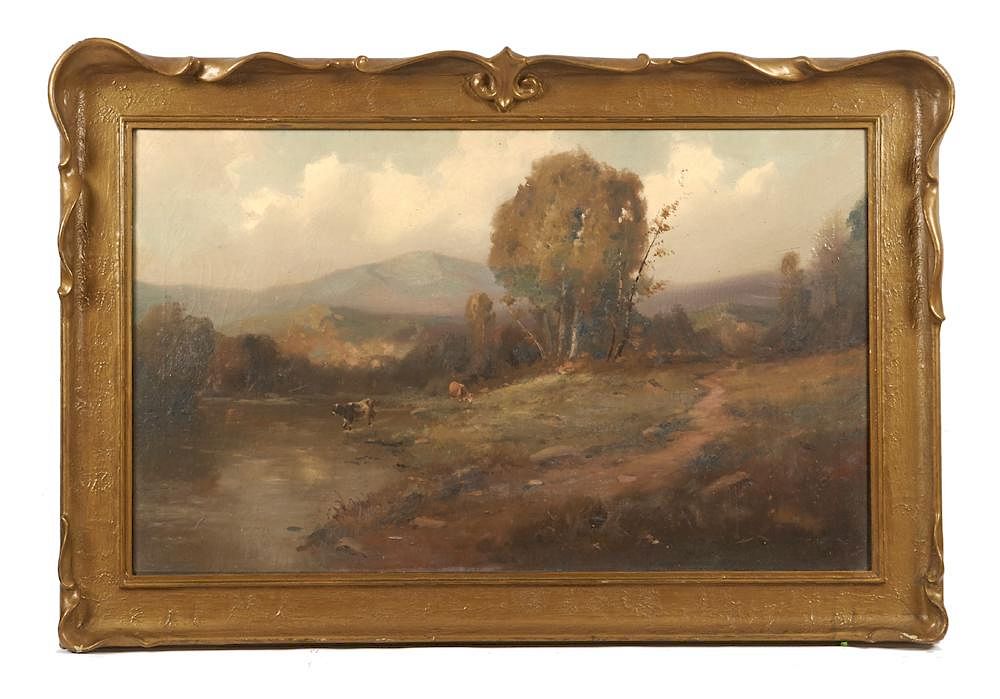 Appraisal: California school painting Marin County California school painting Corte Madera