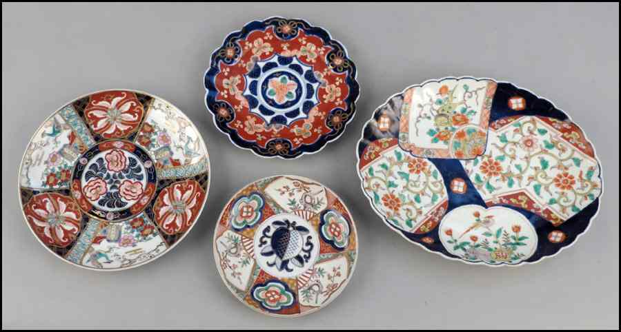 Appraisal: COLLECTION OF IMARI PLATES Condition No Specific Condition Recorded -