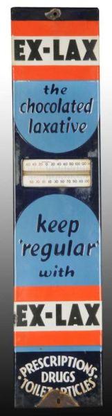 Appraisal: Porcelain Ex-Lax Thermometer Description s to s Hard-to-find variation Large