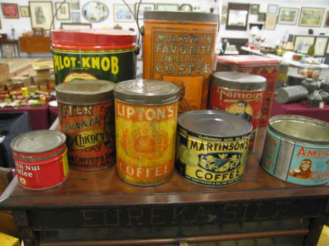 Appraisal: Coffee Tins