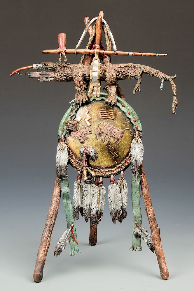 Appraisal: Legends Studio th c Dream Medicine Sculpture Legends Studio American