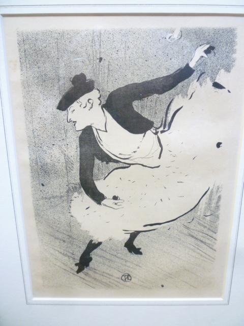 Appraisal: HENRI DE TOULOUSE-LAUTREC - Edmee Lescot as a Spanish dancer