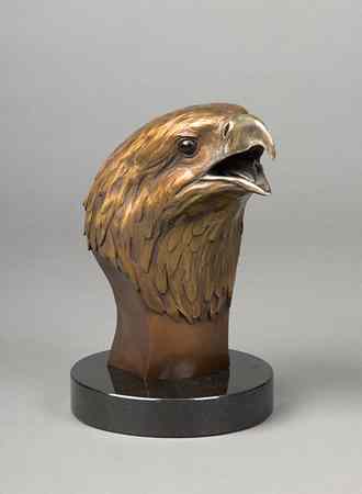 Appraisal: RIP CASWELL ORIGINAL BRONZE WILDLIFE SCULPTURE Oregon born -active Rip