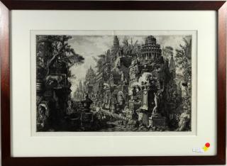 Appraisal: Piranesi Antiquus Bivii Ularum Appia e Ardestina Giovanni Battista Piranesi