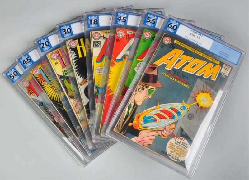 Appraisal: Lot of Silver Age Hawkman Atom Comic Books This lot