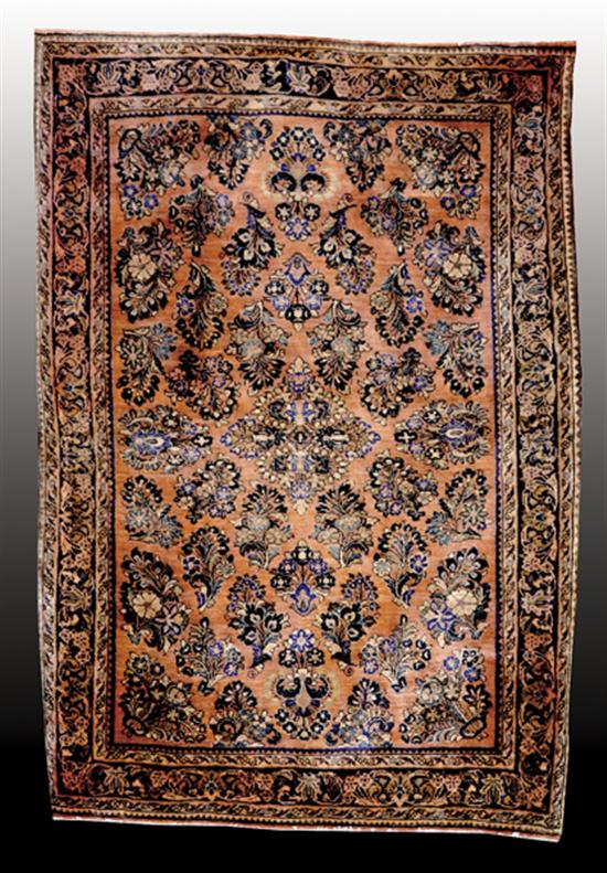 Appraisal: Antique Persian Sarouk carpet circa ' x '