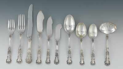 Appraisal: A Partial Set of Sterling Silver Flatware Buttercup by Gorham