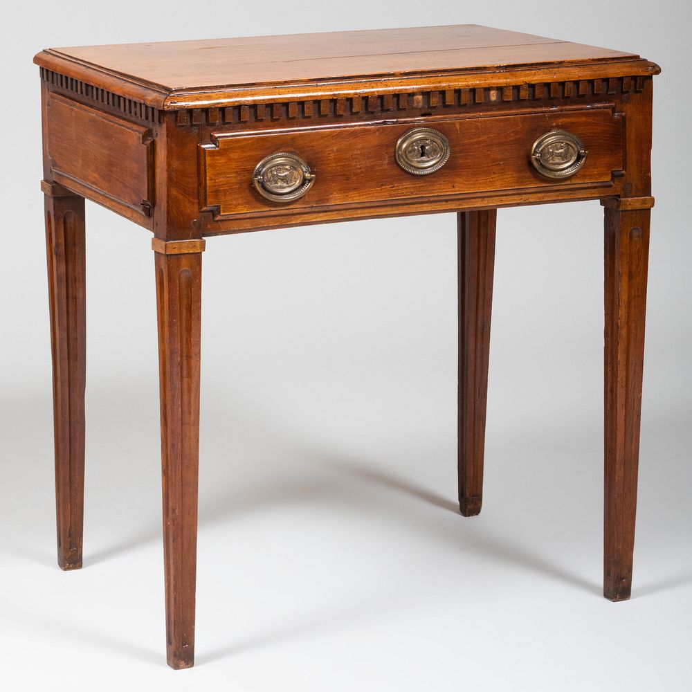 Appraisal: North Italian Walnut Table x x in Property from the