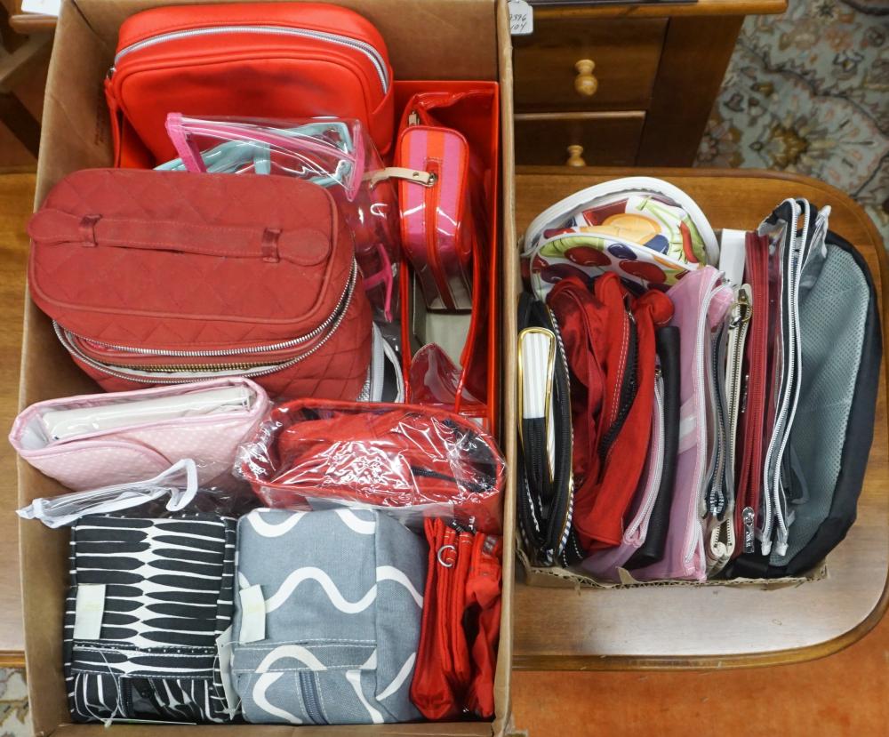 Appraisal: Collection of Toiletry Cases Kate Spade Colo Madewell Donna Gorman