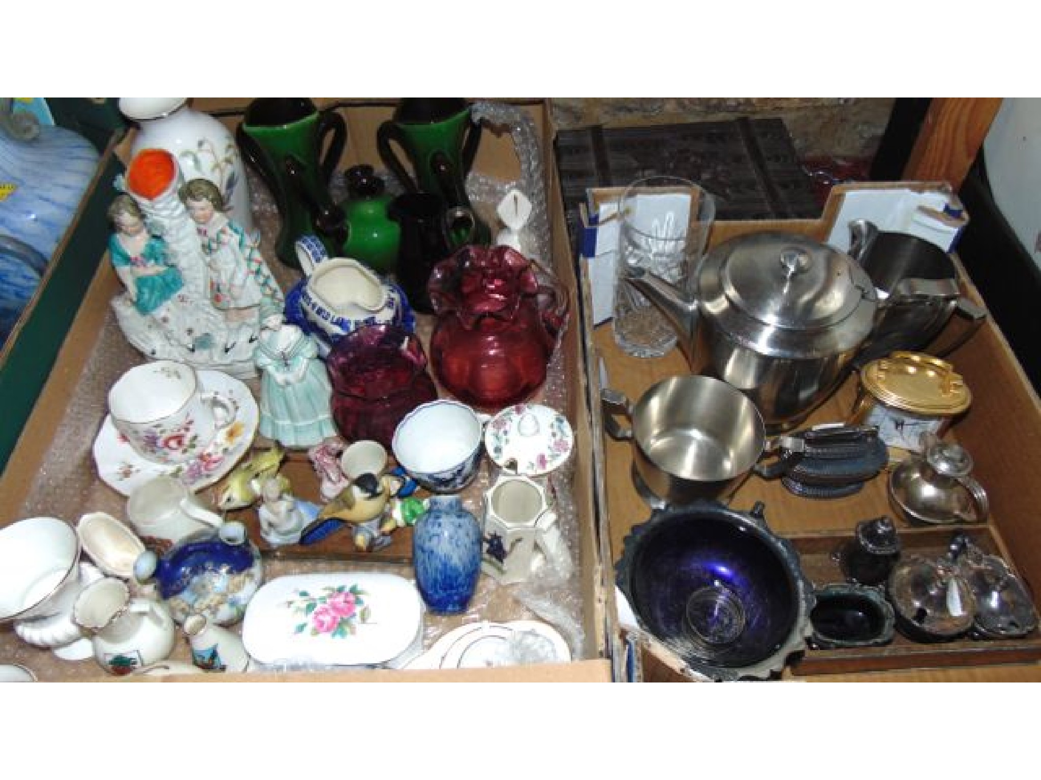 Appraisal: A collection of ceramics glassware and other miscellaneous items including