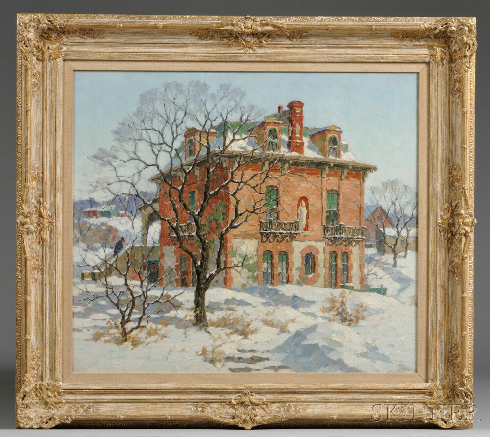 Appraisal: James Jeffrey Grant American - Grant's House Unsigned identified on