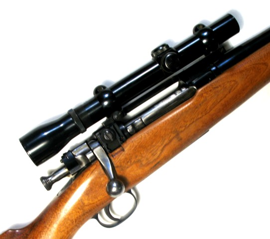 Appraisal: SPORTERIZED U S SPRINGFIELD MODEL MARK BOLT ACTION RIFLE -