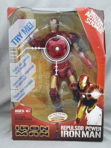 Appraisal: Iron Man Repulsor Power Talking Action Figure Light up chest