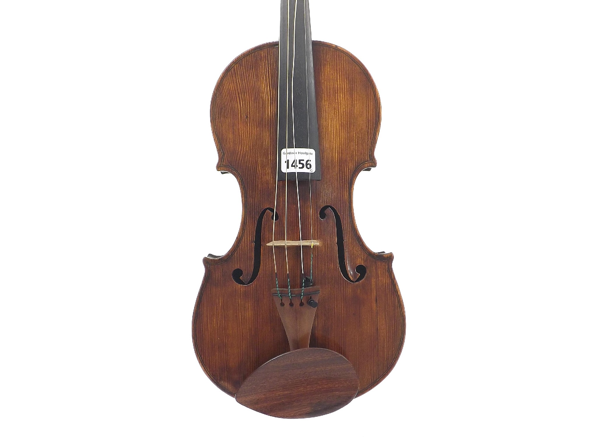 Appraisal: Violin attributed to Giuseppe Salvadori and labelled Giuseppe Salvadori in