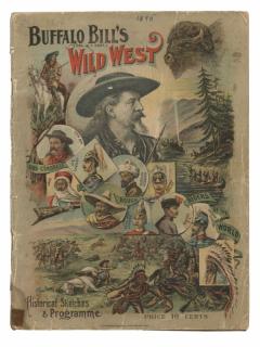 Appraisal: Cody W F Buffalo Bill's Wild West Program New York