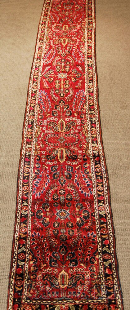 Appraisal: Hamadan Long Rug Northwest Persia second quarter th century areas