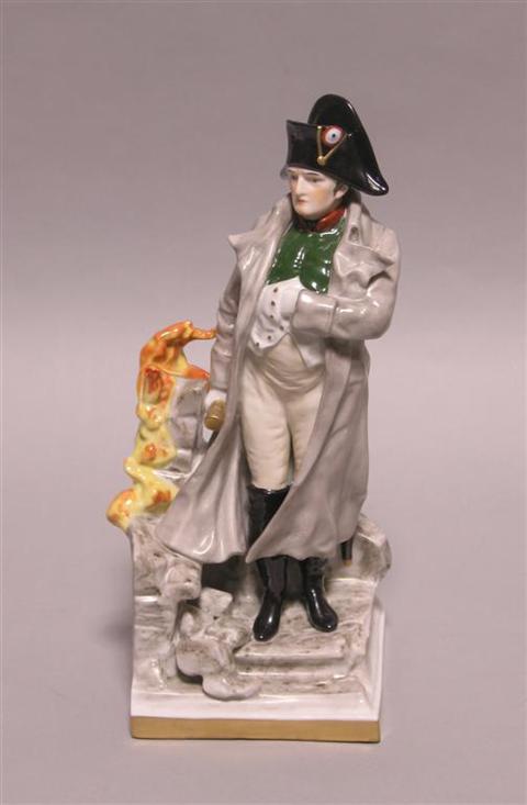 Appraisal: SCHEIB-ALSBACH FIGURE OF NAPOLEON Blue mark for AWFr Kister in