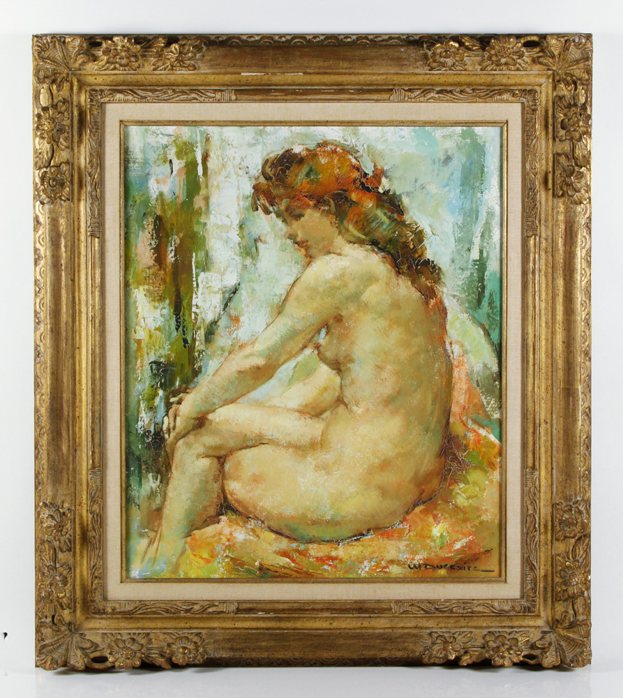 Appraisal: - Ducaire-Roque Nude O C Maryse Ducaire-Roque - untitled nude