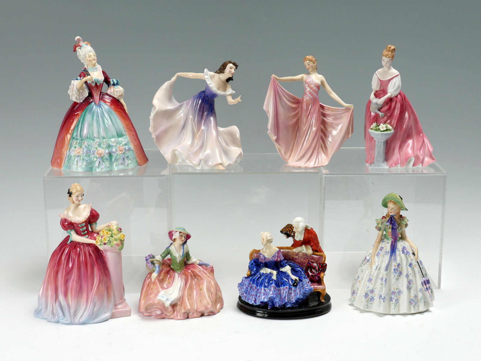 Appraisal: PC LOT ROYAL DOULTON LADIES ''Georgiana'' HN Copr ''A Gypsy