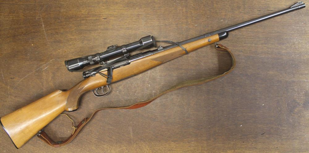 Appraisal: MANNLICHER-SCHOENAUER MODEL BOLT ACTION RIFLE caliber barrel blued finish checkered